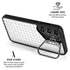 White Grid Galaxy S24 FE Kickstand Case